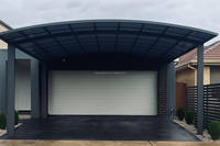 Abri de voiture en polycarbonate résistant aux UV pour extérieur, fabricant OEM, fournisseur de auvents imperméables