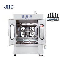 Machine de remplissage automatique pneumatique à haute efficacité, contrôlée par PLC, pour liquides et huiles, destinée aux bocaux en verre et aux moteurs, prix usine