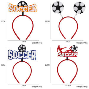 Nueva Diadema de Fútbol de Estados Unidos, Canadá y México para Fiestas Temáticas, Artículos Decorativos para Fanáticos, Accesorios de Fieltro y Plástico - Product Image 5