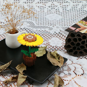 Yinyirun-blocs de construction personnalisés, bloc <span class=keywords><strong>nano</strong></span> en fleurs <span class=keywords><strong>3D</strong></span>, <span class=keywords><strong>puzzle</strong></span> de pixels, mini briques, jouets pour enfants - Product Image 6