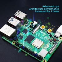 Raspberry Pi 4B Quad Core pour carte de développement avec 2 Go/4 Go/8 Go de RAM pour l'apprentissage de la programmation et les projets DIY