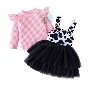 Dollaro modello età 0-4 coltello bambino festa di compleanno ragazza nero compleanno bambini bambino vestiti invernali per le ragazze - Product Image 1