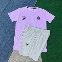 Camisetas de Fútbol de Manga Corta Unisex, Jersey de Fútbol Personalizado, Entrenamiento Deportivo, Secado Rápido, Transpirable, 100% Poliéster, Transferencia Térmica