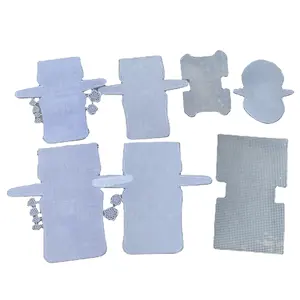 Clear Plastic Mesh Canvas Sheets for DIY crochet bag accessories making Plastic Grid Hook Crafts