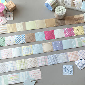 เทปไดคัท 1 ม้วน ลายตัวอักษรภาษาแห่งความรัก ตุ๊กตาผ้า ซีรีส์เกลือ วัสดุโน้ตพื้นฐานเรียบง่าย ของตกแต่ง DIY สำหรับเด็ก - Product Image 2