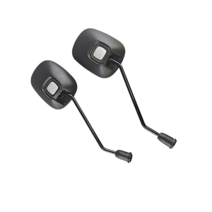Accessoires pour motos, vente en gros de rétroviseurs universels pour scooters électriques, rétroviseurs latéraux plats à large vue HD - Product Image 2