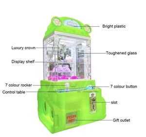 AMA Amusement Mini máquina de grúa que funciona con monedas Colorida máquina de <span class=keywords><strong>garra</strong></span> de muñeca divertida para niños <span class=keywords><strong>Garra</strong></span> Mquina De Juego Mini máquina de <span class=keywords><strong>garra</strong></span> de muñeca - Product Image 6
