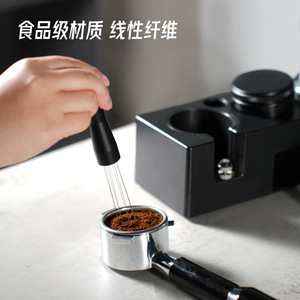 Aiguille à café en acier inoxydable avec support pour la distribution de poudre d'espresso, idéale pour les cafés familiaux - Product Image 5