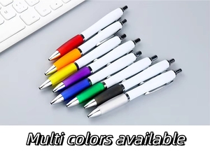 Custom Logo <b>Ballpoint</b> <b>Pen</b> Colorful Plastic Personalize <b>Pens</b> Black Ink Lightweight <b>Pens</b> with Logo for Office School Hotel - Product Image 3