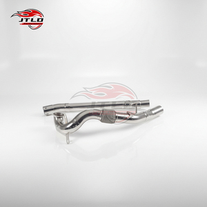 Collecteur d'échappement haute performance pour VW Golf 7.5R <span class=keywords><strong>R</strong></span> MK7.5, Sutechi 750 76mm en acier inoxydable T304 - Product Image 2