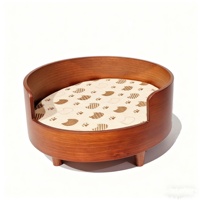 Canapé-lit pour chien en peluche avec coussin en mousse à mémoire de forme et polaire, imperméable, lavable, confortable, pour chiens et chats, utilisation intérieure, toutes saisons