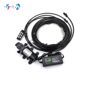 Kits de brumisation pour ventilateur extérieur YS avec buse de pulvérisation, ventilateur rafraîchisseur d'air de haute qualité avec moteur en acier inoxydable, pour refroidisseur d'air - Product Image 5