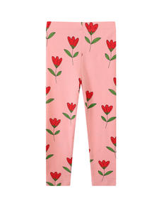 <span class=keywords><strong>Leggings</strong></span> Sottili per Bambine 2-7 Anni, Stampa Floreale, Morbidi ed Elastici, Pantaloni Lunghi all'Ingrosso - Product Image 3