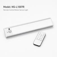 Éclairage de couloir et de chevet avec détecteur de présence humaine, bande LED moderne à détecteur de mouvement pour armoire de cuisine et placard