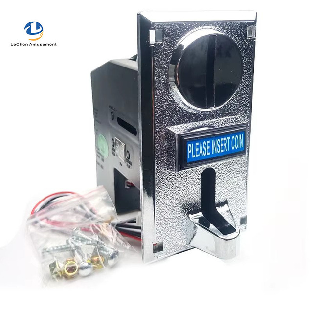 LeChen Factory Sale 6-Kind Coin Acceptor Multi-Coin Wallet Mechanism Boxing Game Arcade Crane Mini Claw Vending Coffee Machine
