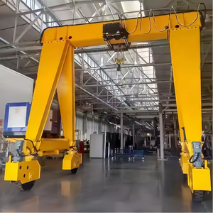 رافعة جسرية صغيرة محمولة صغيرة إطارات مطاطية رافعة جسرية 10 5 3 2 1 طن - Product Image 1