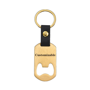 Tùy chỉnh Laser khắc thép không gỉ Keychain và bia mở chai công ty logo kim loại Thủ công mỹ nghệ từ nhà máy - Product Image 5