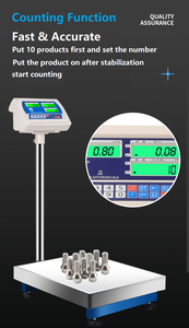 2024 새로운 올인원 계량 상업용 컴퓨팅 저울 가정용 전자 테이블 저울 과일 및 야채 전자 저울 - Product Image 3
