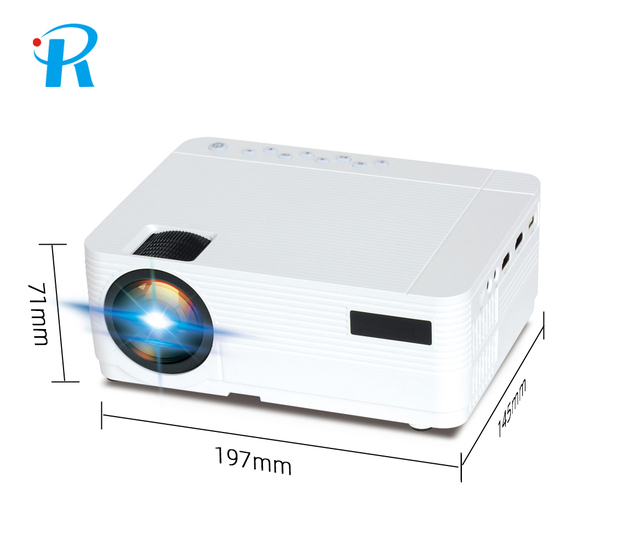 4K Ultra HD Smart Mini Beamer Projector for Outdoor Home Theater