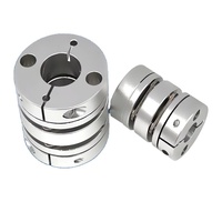 19*26 26*35 32*41 34*45 39*49 Moteurs pas à pas et servo à double diaphragme avec accouplement flexible, disque en aluminium, tige filetée et encodeur