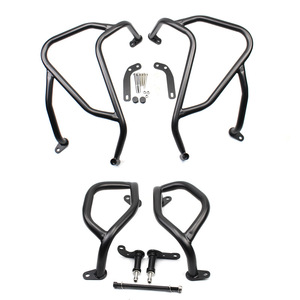 Nuovo per CB400X/CB500X 2019: Paraurti Anteriore in Acciaio al Carbonio/Acciaio Inossidabile Avvitabile, Retrofit/Upgrade Superiore/Inferiore per Moto - Product Image 3
