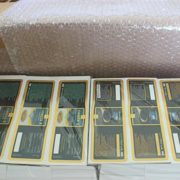 Packaging Fancy Adhesive Sticker Customized Printing Daily Product Labels Wholesale