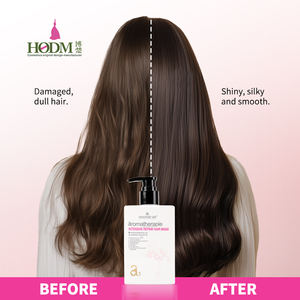 Masker Rambut Pelembap Pabrik Grosir, Menghidrasi & Mengontrol Rambut Kusut Untuk Rambut Kering atau Sedang hingga Kasar, Formula Minyak Argan & Mawar - Product Image 4