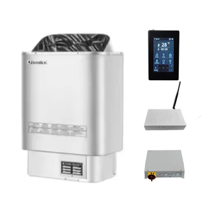 App WiFi Bluetooth Contrôlé 8KW Salle de <span class=keywords><strong>Sauna</strong></span> à Vapeur Chauffage de <span class=keywords><strong>Sauna</strong></span> Sec Portable Poêle de <span class=keywords><strong>Sauna</strong></span> Intelligent - Product Image 1