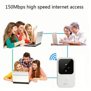 Giá rẻ Wifi Túi LTE hotspot <span class=keywords><strong>Router</strong></span> với khe cắm thẻ Sim 150Mbps 2400mAh routeur 4G Avec Carte Sim thích hợp cho máy tính xách tay - Product Image 4