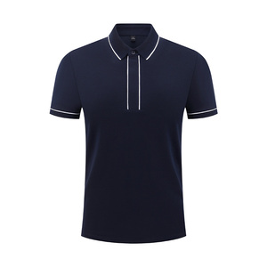 Chemises de golf slim pour hommes en gros, brodées, en piqué tissé 95% coton 5% élasthanne, respirantes, fabriquées au Vietnam, <span class=keywords><strong>prix</strong></span> abordable, logo personnalisé - Product Image 3