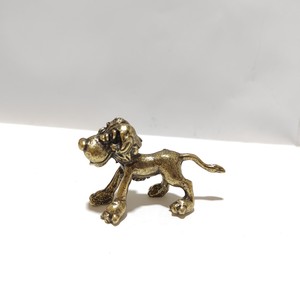 KI tengqiao <span class=keywords><strong>León</strong></span> americano, adornos antiguos de latón envejecido, mascota de té para mesa, camello, colección de artesanías de tendencia china - Product Image 3