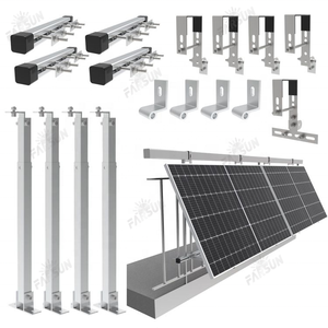 Support mural réglable en aluminium FarSun Eu pour panneaux photovoltaïques, installation facile, pour balcon - Product Image 2