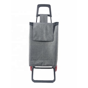 Carrello Pieghevole per la Spesa con Seduta e Logo Personalizzato, Borsa per la Spesa di Verdure - Product Image 3