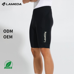 <span class=keywords><strong>Pantaloncini</strong></span> da Ciclismo da Uomo con Tasche, Vita Alta, Abbigliamento Traspirante con Imbottitura - Product Image 1