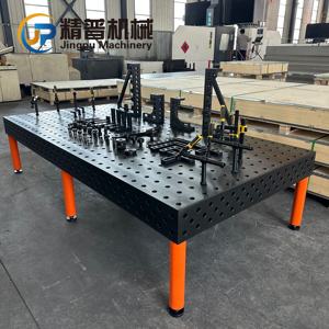 Tavolo di saldatura 3D vendita calda 2400x1200x200mm grande tavolo di saldatura di dimensioni lavorative - Product Image 2