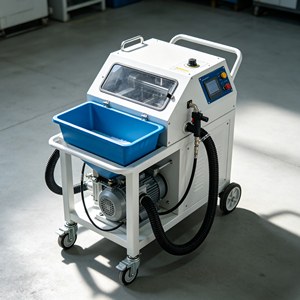 Système professionnel de nettoyage à la glace sèche pour le detailing des jantes et des roues automobiles - Product Image 4