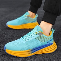 Chaussures de course pour hommes 2025 de haute qualité, de marque de créateur, en EVA souple, pour le jogging urbain, avec fermeture à lacets et soutien en maille, directement de l'usine