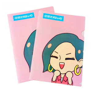 Bìa Đựng Hồ Sơ Trong Suốt Hình Chữ <span class=keywords><strong>L</strong></span> Bằng Nhựa PVC A4 Bền In Logo Tùy Chỉnh - Product Image 1