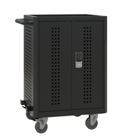Chariot de recharge pour ordinateurs portables, Chromebook, tablettes, armoire de rangement, station de recharge mobile homologuée UL CE