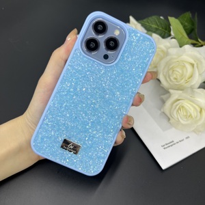 New <span class=keywords><strong>Bling</strong></span> <span class=keywords><strong>3D</strong></span> Sang Trọng Chống Sốc Điện Thoại Di Động Trường Hợp Đối Với <span class=keywords><strong>iPhone</strong></span> 15 Pro Max PC Sáng Bóng Trở Lại Bảo Vệ Bìa Thiết Kế Trường Hợp Điện Thoại Bìa - Product Image 2