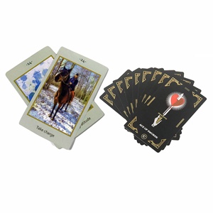 Tarjetas de Tarot y Oráculo de Papel con Lámina Dorada Personalizadas por el Fabricante, Personalización Clásica con Empaque en Caja de Color - Product Image 1