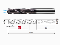 Fraise à bois polyvalente en carbure CNC, revêtement TiN, 3 cannelures, 60HRC, 3,175 mm, pour découpe du bois, personnalisable OEM ODM