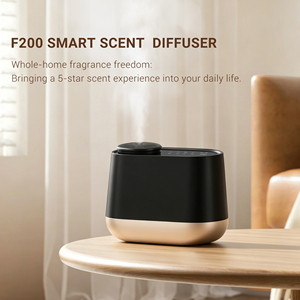 Diffuseur <span class=keywords><strong>d</strong></span>'arômes intelligent <span class=keywords><strong>sans</strong></span> eau à nébulisation, personnalisé en usine, pour huiles essentielles, faible <span class=keywords><strong>bruit</strong></span>, pour la maison - Product Image 2