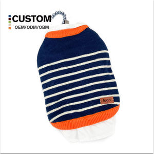 Kunden spezifische Luxus-Hunde pullover New Fashion Checkerboard Pet Clothes Classic Winter Style Niedlich und Phantasie - Product Image 1