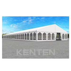Carpa Cerrada Tipo A con Estructura de Aluminio Impermeable Grande de 40x100 50x50, Equipo de Alquiler para Bodas, Fiestas y Eventos, con Piso - Product Image 1