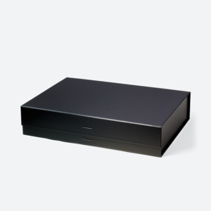 AL Shallow Size Flip Top Lid Magnetic Closure <b>Gift</b> <b>Box</b> Luxury Packaging Idea Magnetic Folding Present <b>Box</b> - Product Image 1