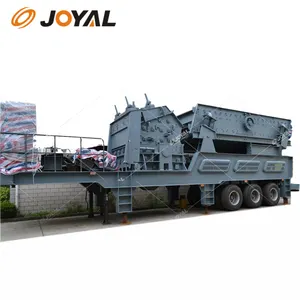 Joyal <span class=keywords><strong>Shanghai</strong></span> Fahrzeugmontierter Mobiler Prallbrecher mit Wechselstrommotor Hohe Produktivität 50-400t/h Kapazität - Product Image 1