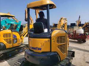 รถขุดขนาดเล็กมือสอง Komatsu PC35 ผลิตในญี่ปุ่น พร้อมอุปกรณ์เสริมแบบ Thumb สำหรับงานฟาร์มและจัดสวน ลดราคาพิเศษ - Product Image 3