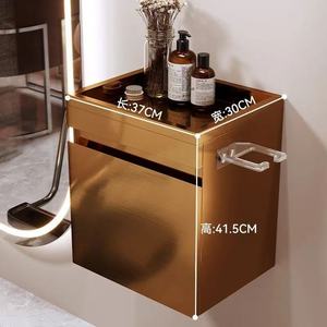 Gabinete de herramientas de acero inoxidable para peluquería, barbería y salón de belleza, estación de peluquería, gabinete de pared para salón. - Product Image 3