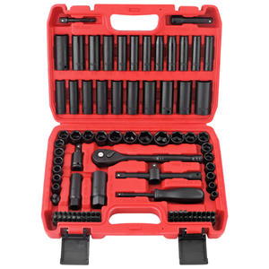 Juego de llaves de impacto neumáticas Zhongfei de 95 piezas, 1/2 pulgada, métricas, para reparación de automóviles - Product Image 1